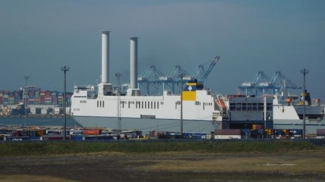 Delphine at Zeebrugge (file image courtesy Marc Pierens / VesselFinder)