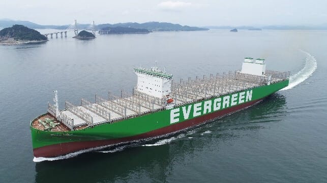 technology equipped containership