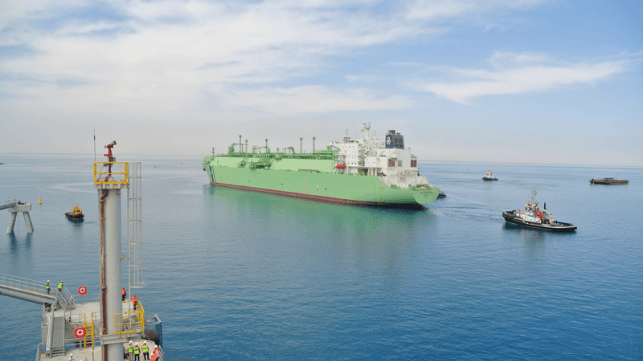 FSRU arriving in Egypt