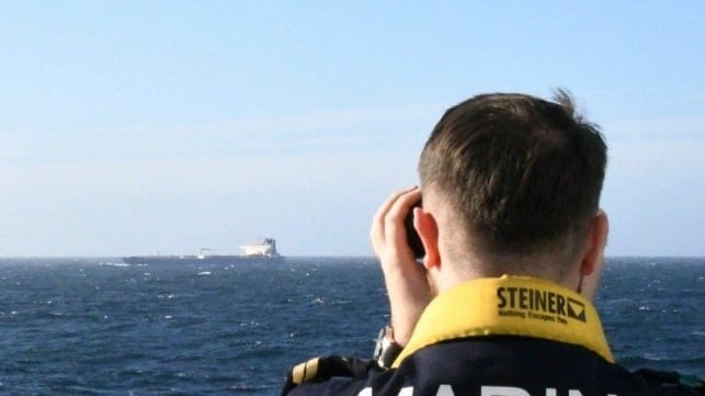 French forces monitoring tanker