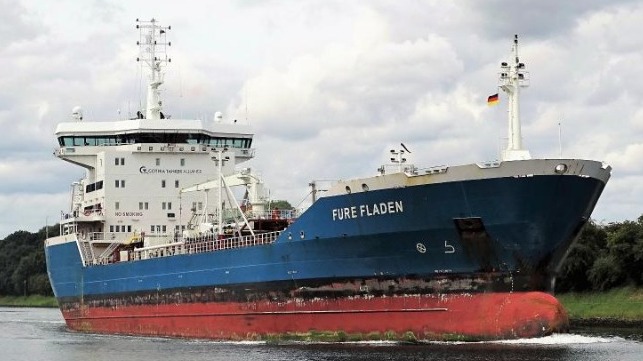 The oil products tanker Reef in 2015, in one of her many previous names (VesselFinder)