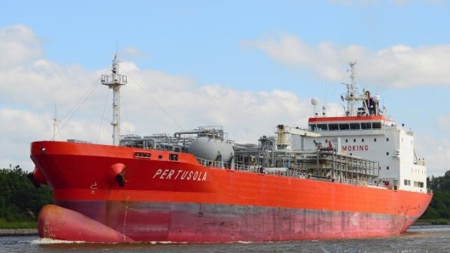 LPG carrier Gas Fate, seen here under a previous name (VesselFinder / Blende Acht)