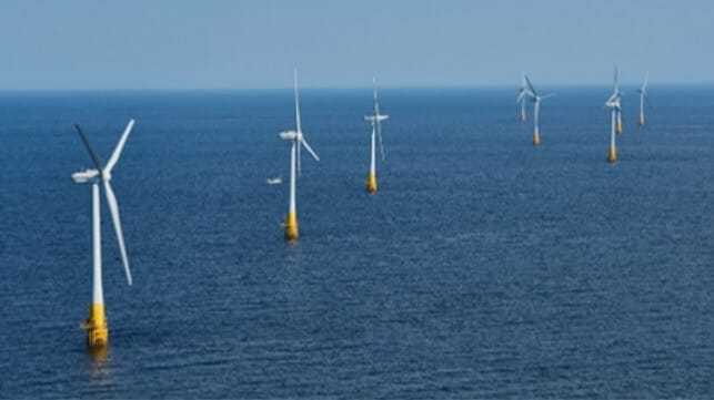 Japan floating wind farm