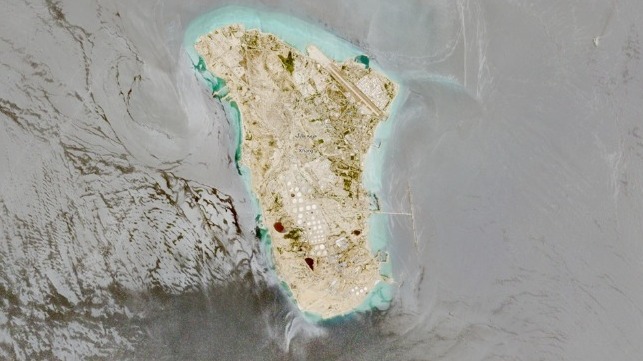 All quiet at Kharg Island, May 16 (Copernicus / Sentinel-2)
