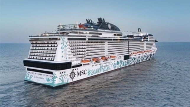 MSC Euribia cruise ship