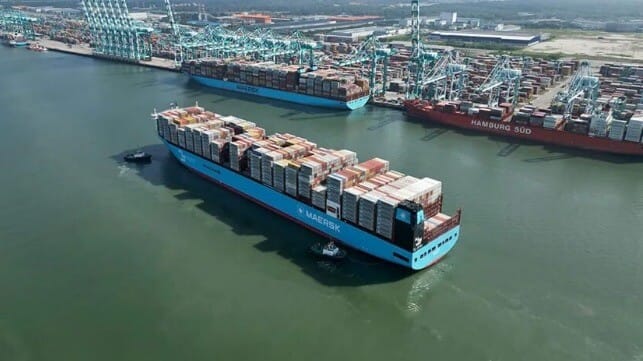 Maersk containerships