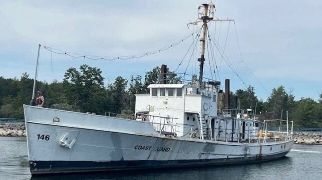 historic USCG cutter McLane