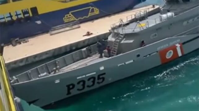Mexican patrol boat
