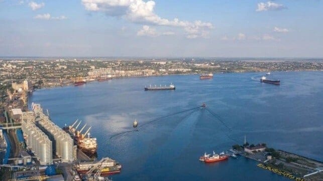 Odesa port Ukraine 
