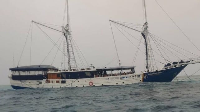 Philippine Siren 2 aground (PCG)