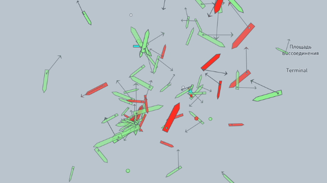 The mass spoofing event at the airport in Simferopol, 0300 UTC, June 4, 2024