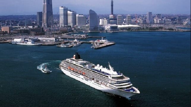cruises resume from Japan and Singapore