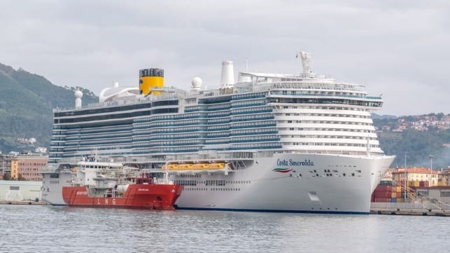 Italy has first ship-to-ship lng bunkering