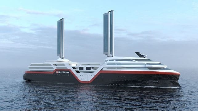 zero emission cruise ship concept