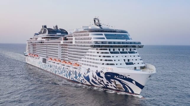 MSC Euribia cruise ship