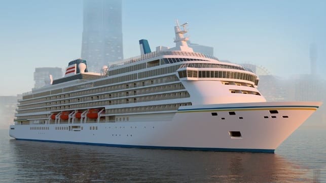 first post-pandemic cruise ship order