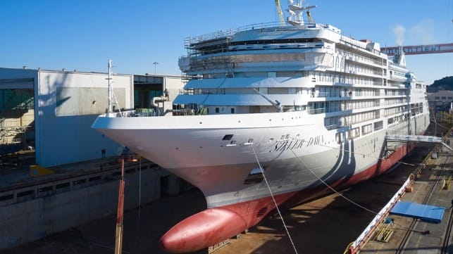 cruise ship construction progress