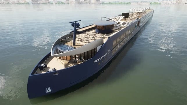 European river cruise ship