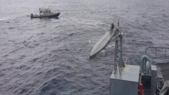 Semisubmersible seized by Colombian Navy