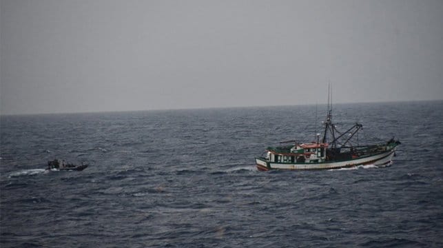 cocaine smuggling on fishing boat