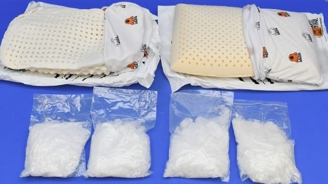 meth in pillows 