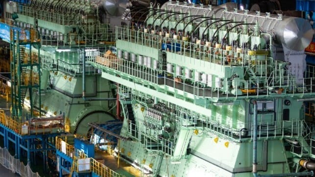 ammonia-fueled engine WinGD