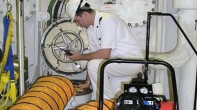 regulations fo safety working in enclosed spaces 