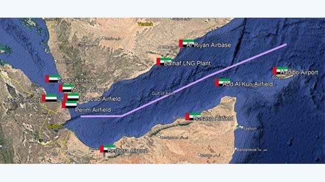 Yemen MSTC map