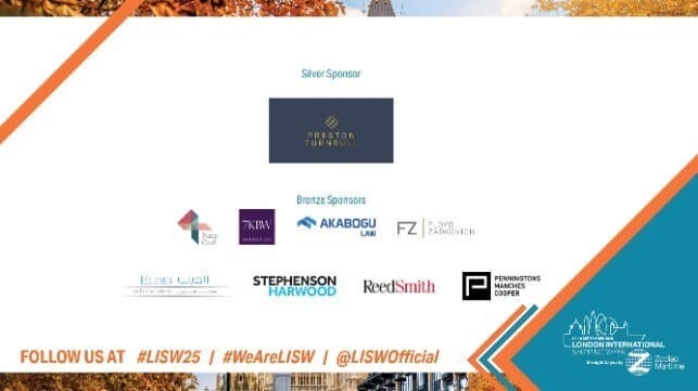 London International Shipping Week 2025