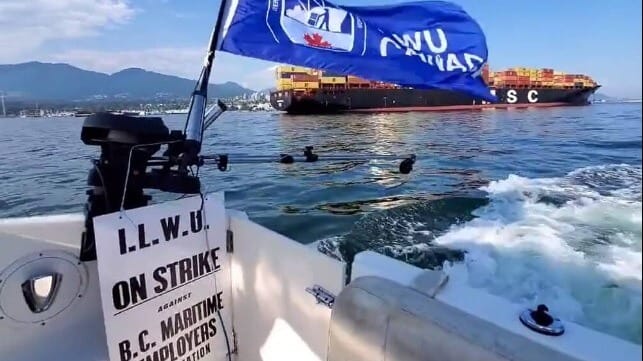 Canada port strike