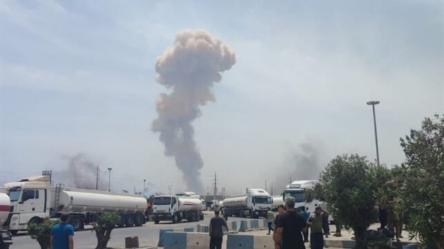 Iran port blast