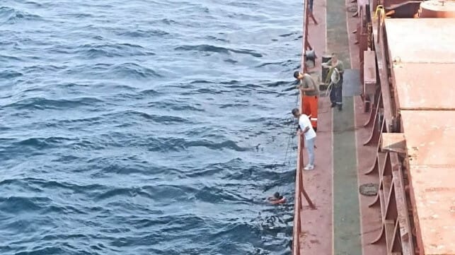 man overboard rescue