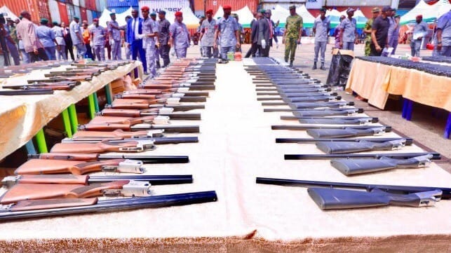 arms seizure