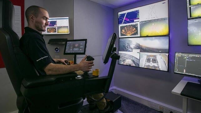 Fugro's remote operation centre