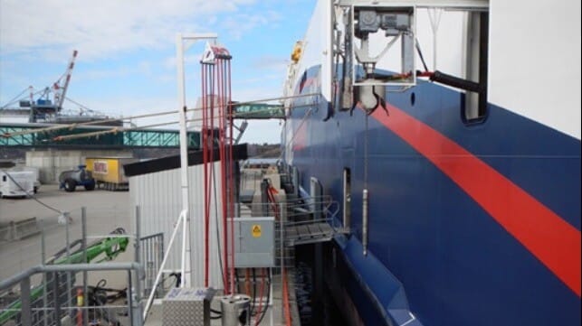 UK exploring government support for shore power at ports 