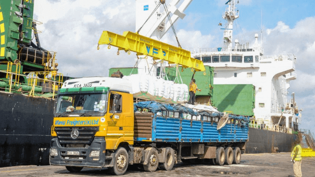 Fertilizer offloading