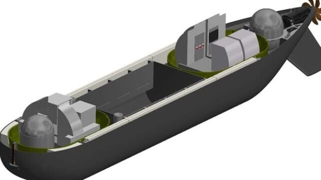 UK crewless submarine 