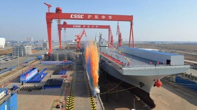Chinese amphib assault ship