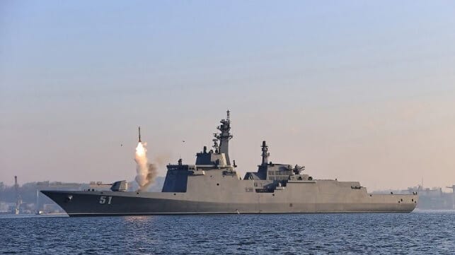 North Korean destroyer