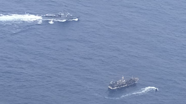 ecuador navy fishing vessels china iuu fishing galapagos