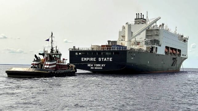 The MARAD-owned, SUNY Maritime-operated T/S Empire State (Philly Shipyard file image)