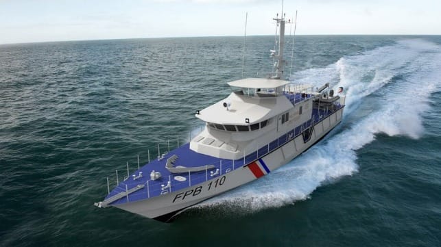 Philippine Coast Guard's new patrol boat