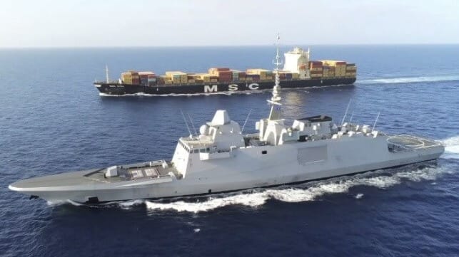 warship escort