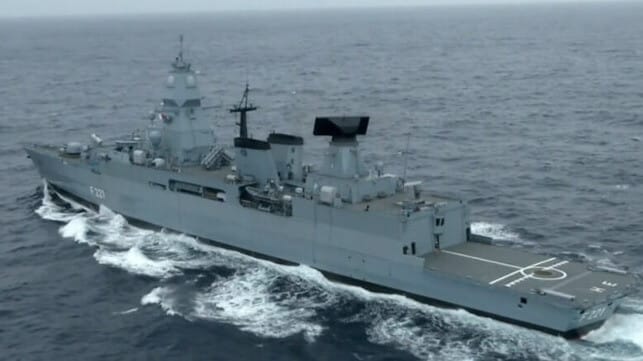 German frigate Hessen