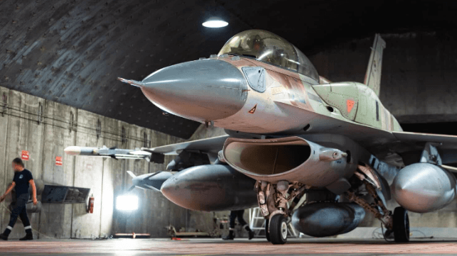 IAF fighter prepared for Yemen strike