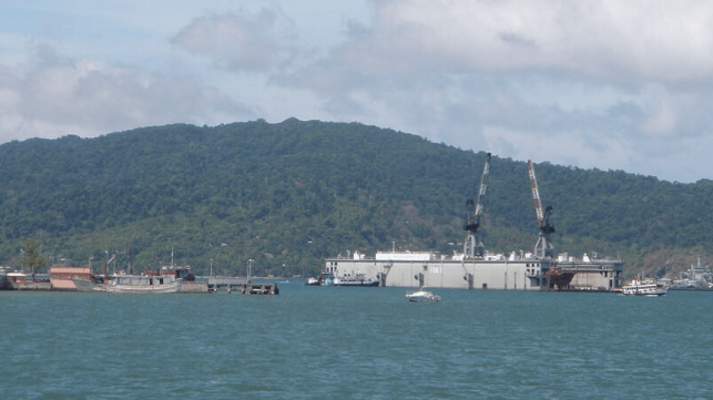 An Indian Navy base in the Andaman and Nicobar Islands (Biswarup Ganguly / CC BY SA 3.0)