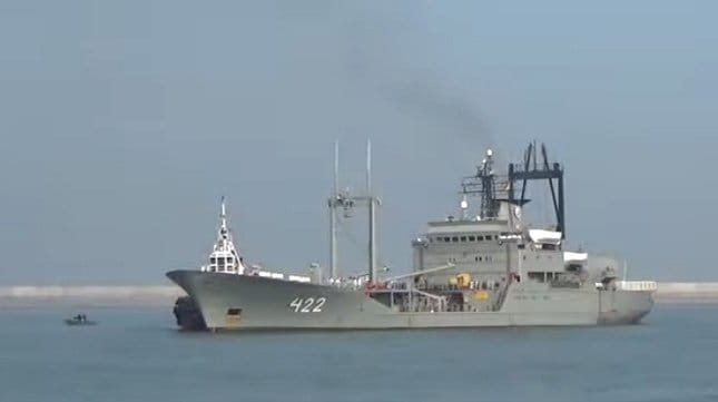 Iranian supply ship Bushehr
