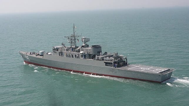 Iranian warship