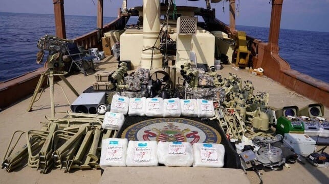 Iran arms seizure