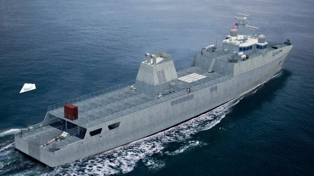 An LUSV concept released by Austal (Austal)